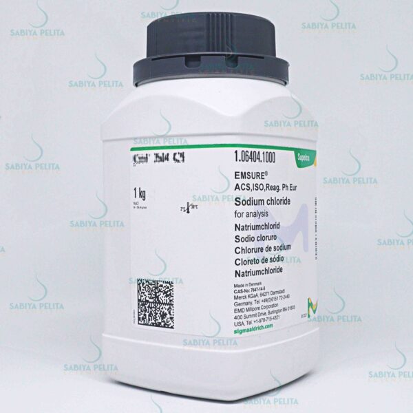 Sodium chloride for analysis EMSURE® Merck 1.06404.1000