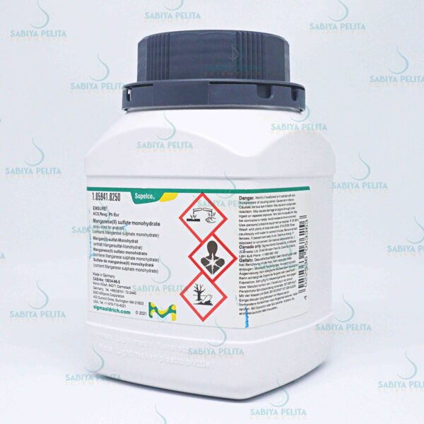 Manganese(II) sulfate monohydrate for analysis EMSURE® Merck 1.05941.0250