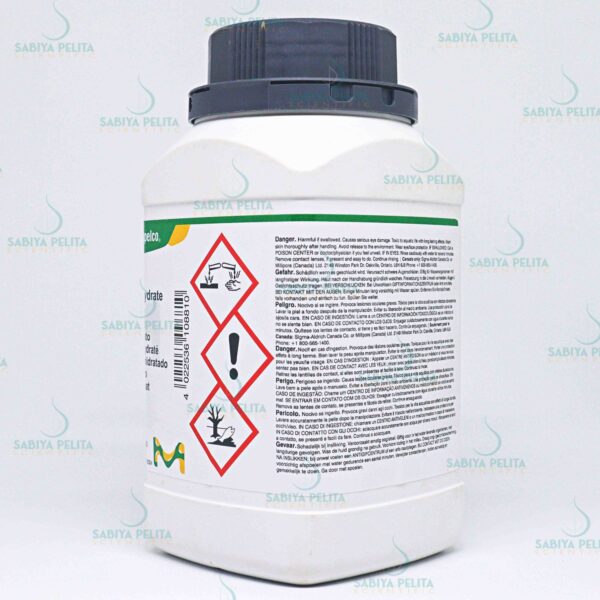 Zinc sulfate heptahydrate for analysis EMSURE® Merck 1.08883.1000