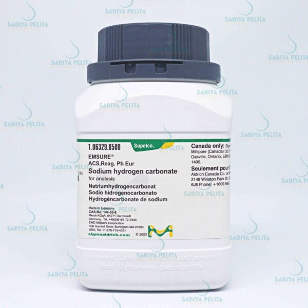 Sodium hydrogen carbonate for analysis EMSURE® Merck 1.06329.0500