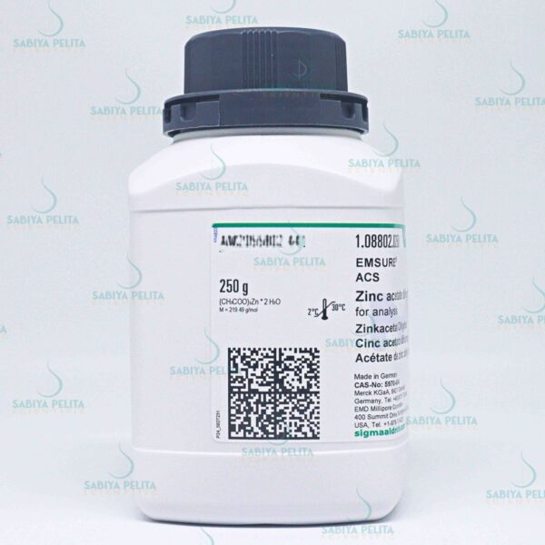 Zinc acetate dihydrate for analysis EMSURE® Merck 1.08802.0250