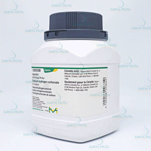 Sodium hydrogen carbonate for analysis EMSURE® Merck 1.06329.0500