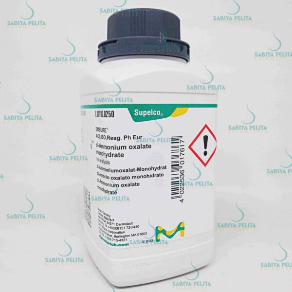 di-Ammonium oxalate monohydrate for analysis EMSURE® Merck 1.01192.0250