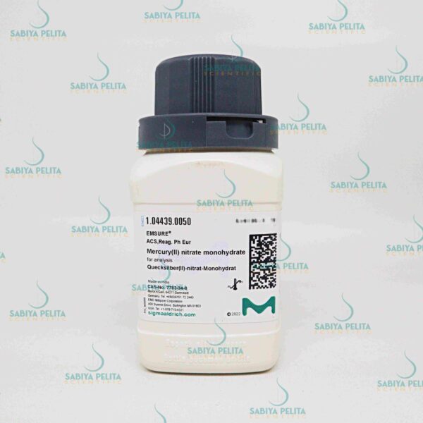 Mercury(II) nitrate monohydrate for analysis EMSURE® Merck 1.04439.0050