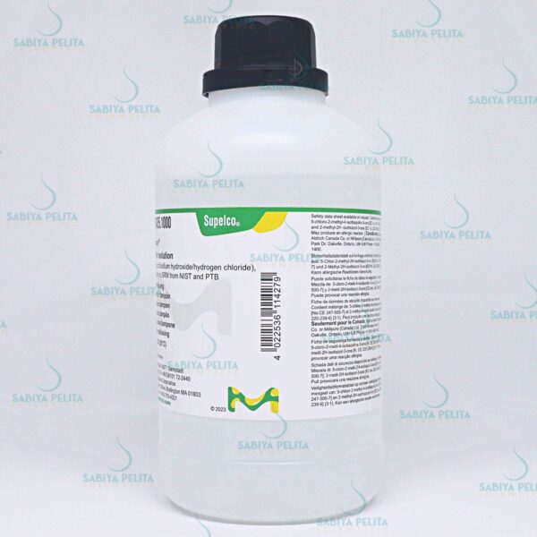 Buffer solution pH 4.00 from NIST and PTB Certipur® Merck 1.09435.1000