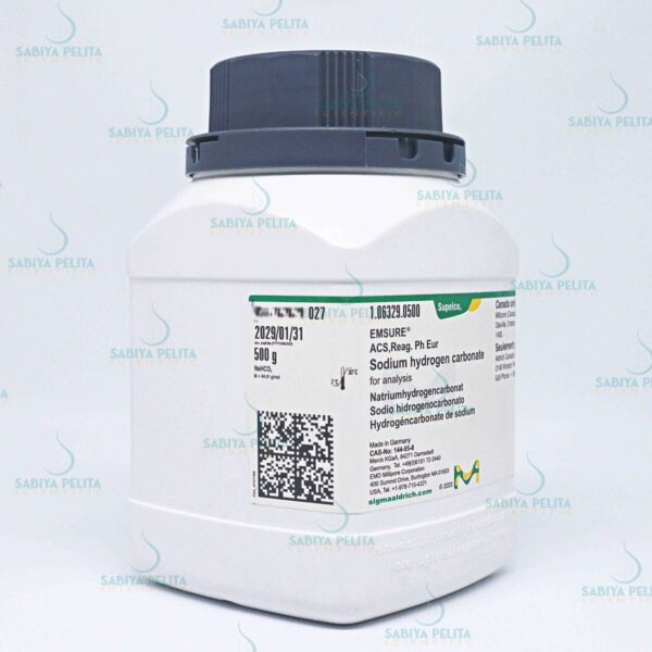 Sodium hydrogen carbonate for analysis EMSURE® Merck 1.06329.0500