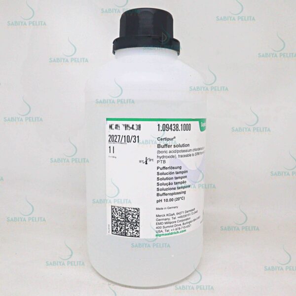 Buffer solution pH 10.00 from NIST and PTB Certipur® Merck 1.09438.1000