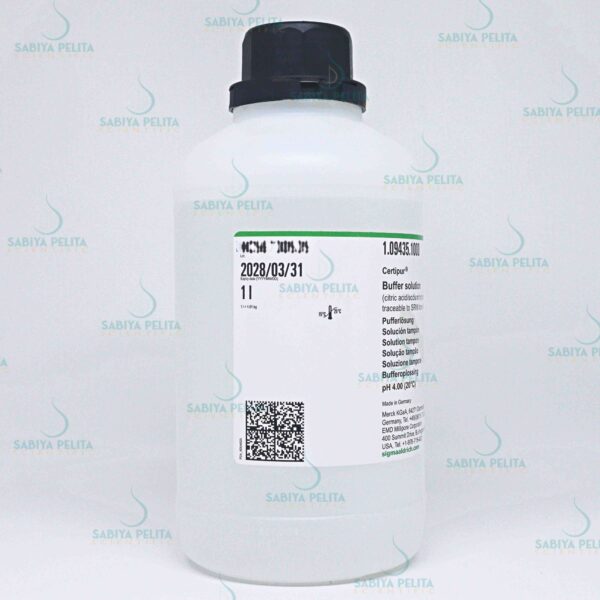 Buffer solution pH 4.00 from NIST and PTB Certipur® Merck 1.09435.1000