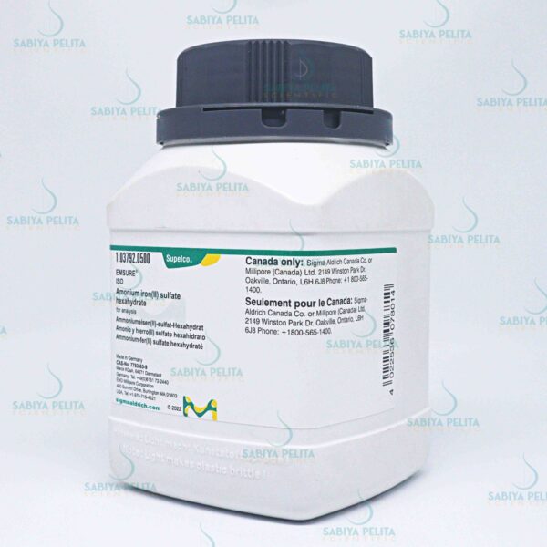 Ammonium iron(II) sulfate hexahydrate for analysis EMSURE® Merck 1.03792.0500