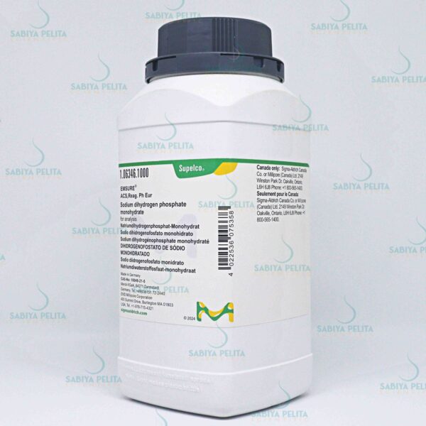 Sodium dihydrogen phosphate monohydrate for analysis EMSURE® Merck 1.06346.1000