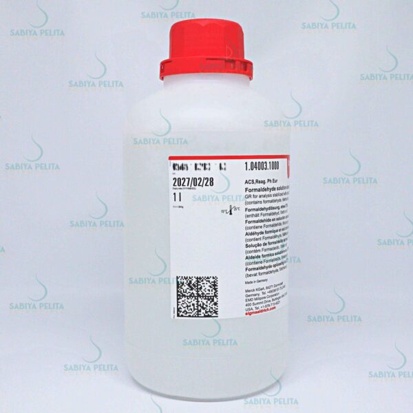 Formaldehyde solution about 37% GR for analysis Merck 1.04003.1000