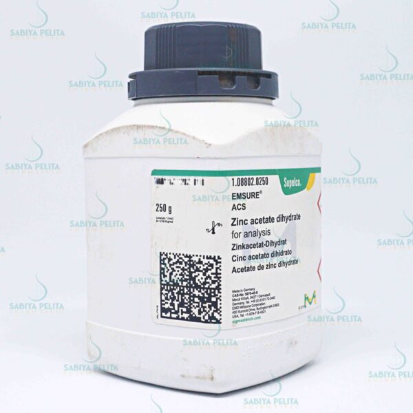 Zinc acetate dihydrate for analysis EMSURE® Merck 1.08802.0250