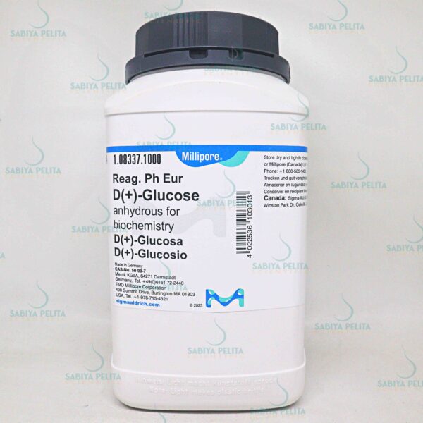 D-(+)-Glucose anhydrous for biochemistry Merck 1.08337.1000