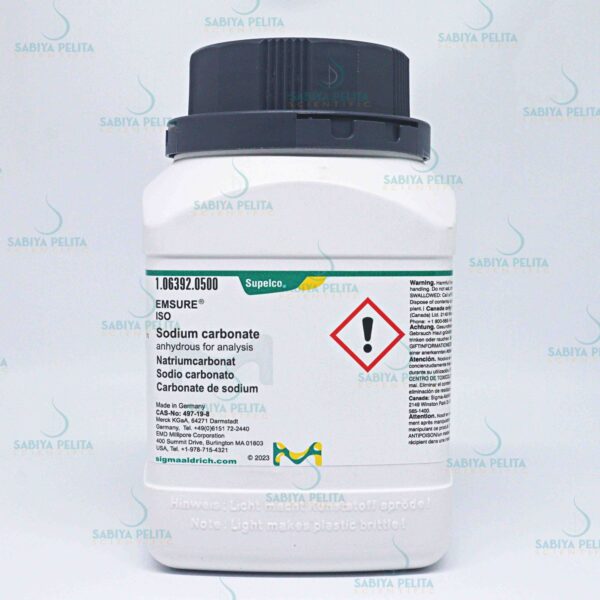 Sodium carbonate anhydrous for analysis EMSURE® Merck 1.06392.0500
