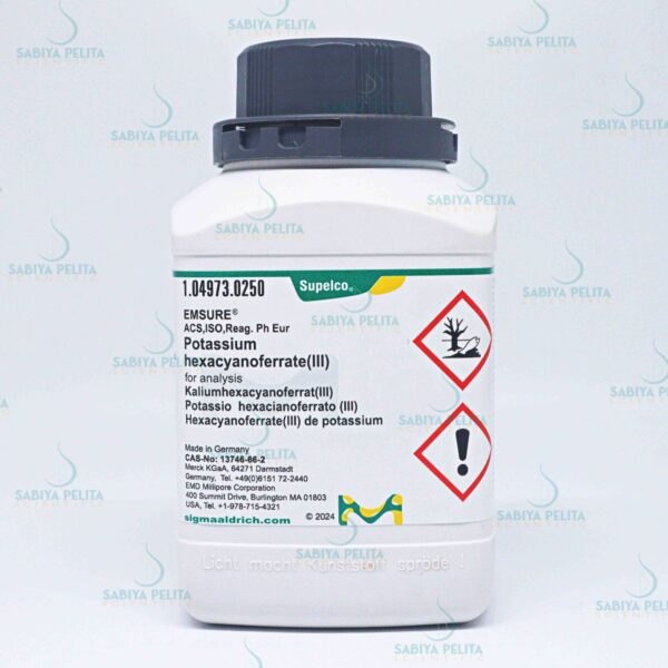 Potassium hexacyanoferrate(III) for analysis EMSURE® Merck 1.04973.0250