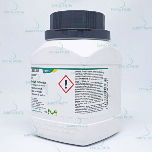 Sodium carbonate anhydrous for analysis EMSURE® Merck 1.06392.0500