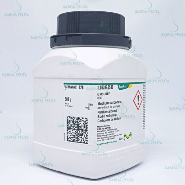 Sodium carbonate anhydrous for analysis EMSURE® Merck 1.06392.0500