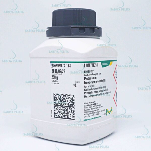 Potassium hexacyanoferrate(III) for analysis EMSURE® Merck 1.04973.0250