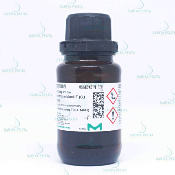 Eriochrome black T (C.I. 14645) metal indicator, ACS Merck 1.03170.0025