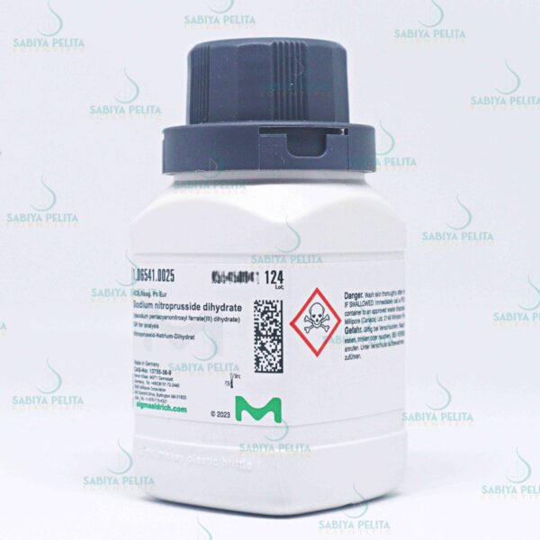 Sodium nitroprusside dihydrate GR for analysis Merck 1.06541.0025