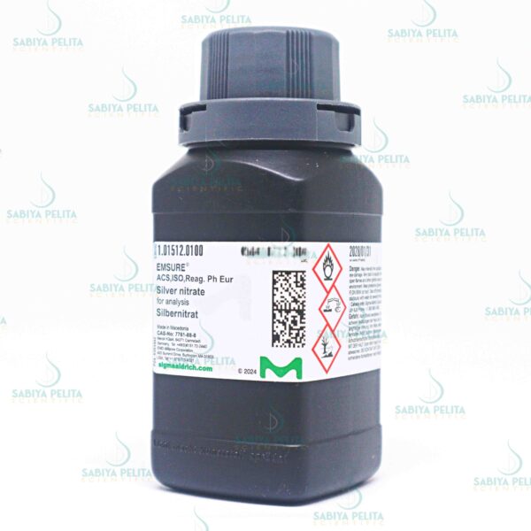 Silver nitrate for analysis EMSURE® Merck 1.01512.0100