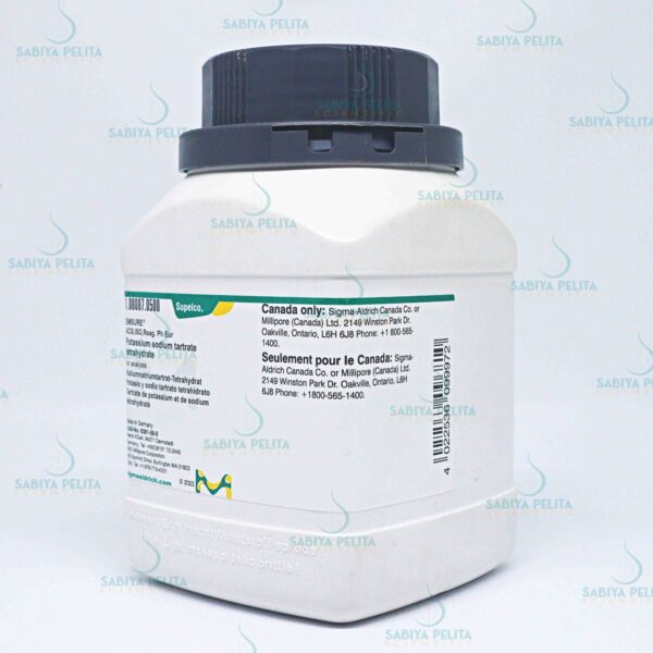 Potassium sodium tartrate tetrahydrate for analysis EMSURE® Merck 1.08087.0500