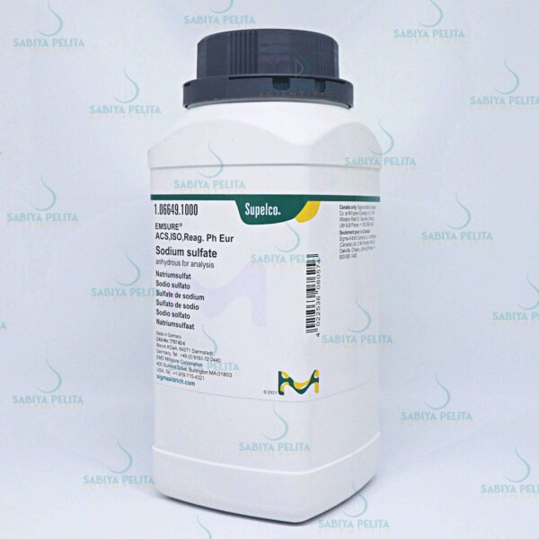 Sodium sulfate anhydrous for analysis EMSURE® Merck 1.06649.1000