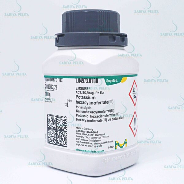 Potassium hexacyanoferrate(III) for analysis EMSURE® Merck 1.04973.0100