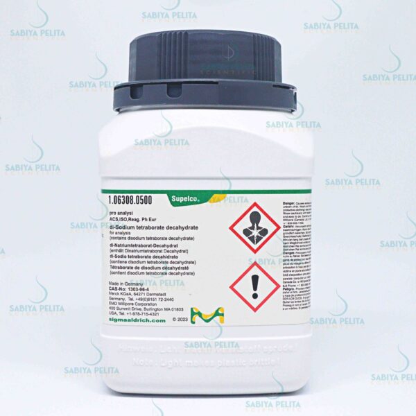 di-Sodium tetraborate decahydrate for analysis Merck 1.06308.0500