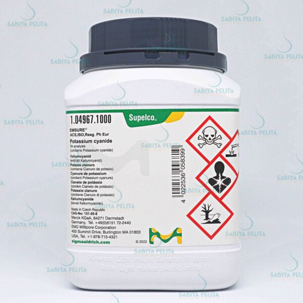 Potassium cyanide for analysis EMSURE® Merck 1.04967.1000
