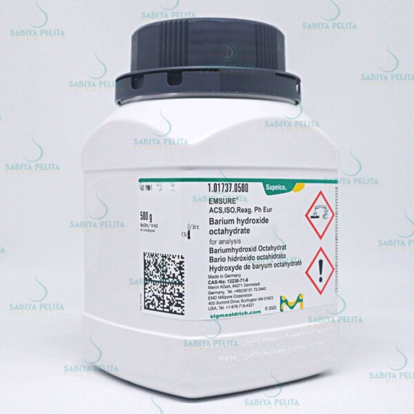Barium hydroxide octahydrate for analysis EMSURE® Merck 1.01737.0500