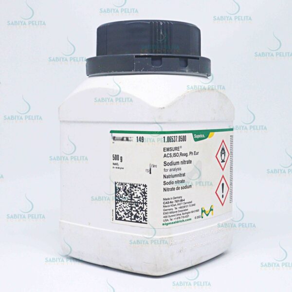 Sodium nitrate for analysis EMSURE® Merck 1.06537.0500