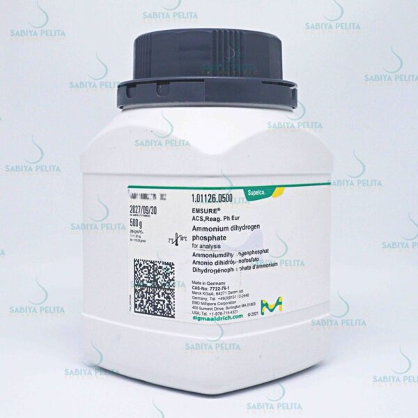 Ammonium dihydrogen phosphate for analysis EMSURE® Merck 1.01126.0500
