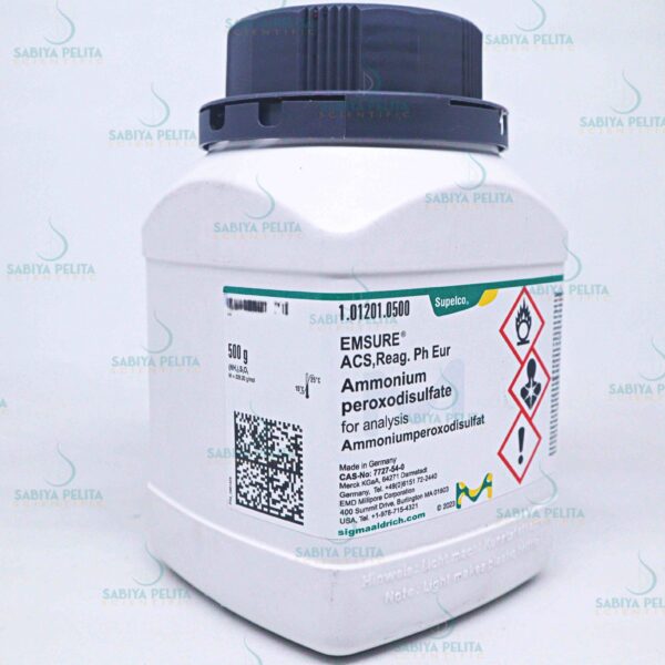 Ammonium peroxodisulfate for analysis EMSURE® Merck 1.01201.0500