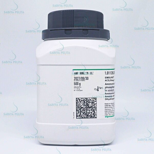 Ammonium dihydrogen phosphate for analysis EMSURE® Merck 1.01126.0500