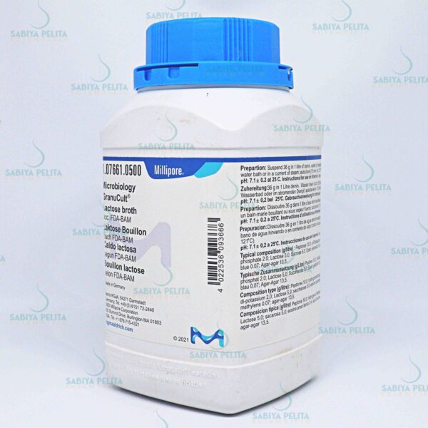 Lactose broth for microbiology GranuCult® Merck 1.07661.0500