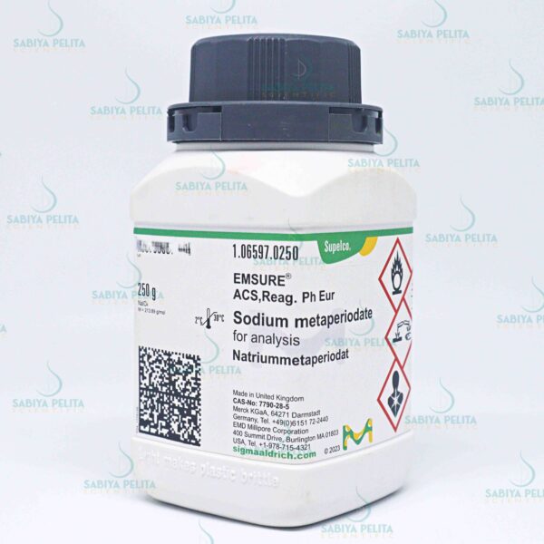 Sodium metaperiodate for analysis EMSURE® Merck 1.06597.0250
