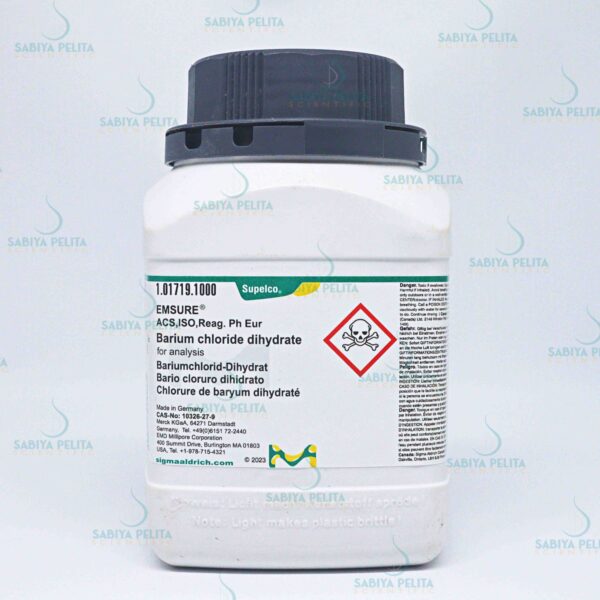 Barium chloride dihydrate for analysis EMSURE® Merck 1.01719.1000