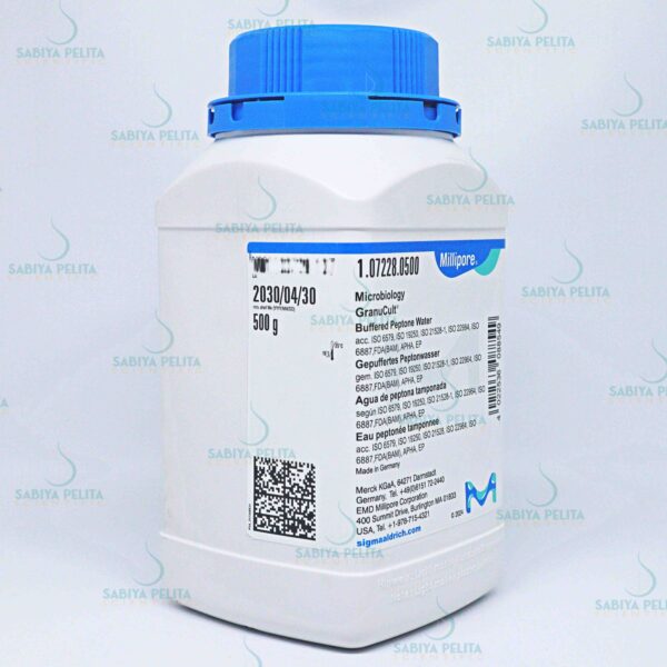 Buffered Peptone Water for microbiology Merck 1.07228.0500