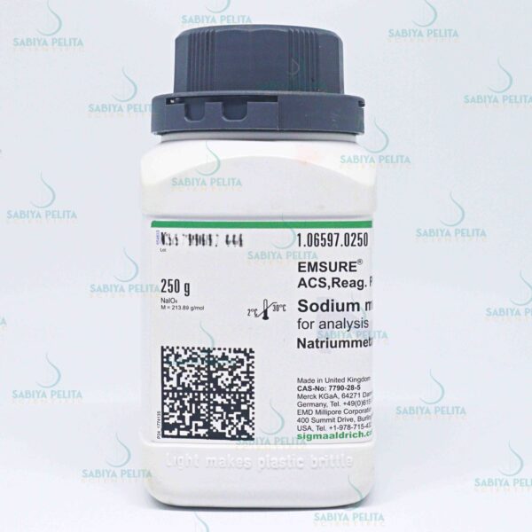 Sodium metaperiodate for analysis EMSURE® Merck 1.06597.0250