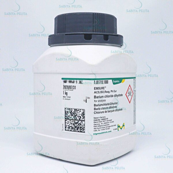 Barium chloride dihydrate for analysis EMSURE® Merck 1.01719.1000