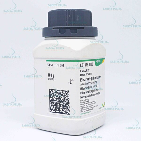 Bismuth(III) nitrate alkaline for analysis EMSURE® Merck 1.01878.0100
