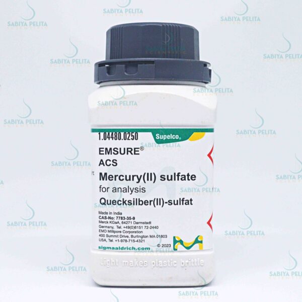 Mercury(II) sulfate for analysis EMSURE® Merck 1.04480.0250