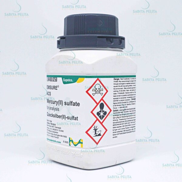 Mercury(II) sulfate for analysis EMSURE® Merck 1.04480.0250