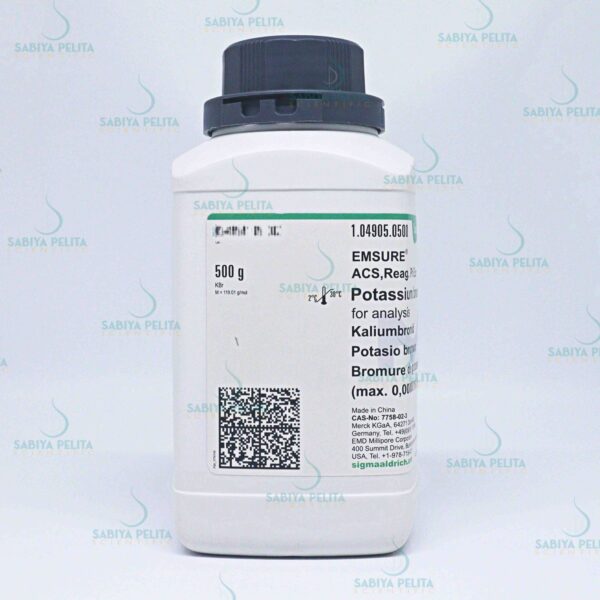 Potassium bromide for analysis EMSURE® Merck 1.04905.0500
