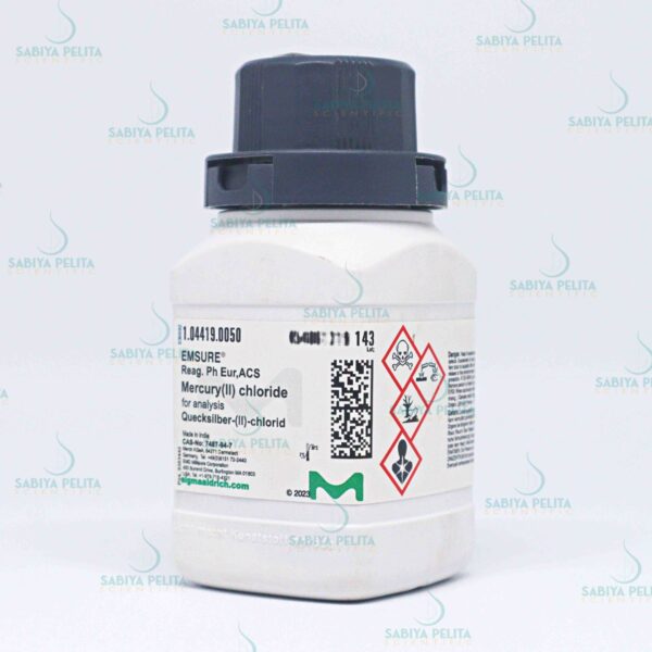 Mercury(II) chloride for analysis EMSURE® Merck 1.04419.0050