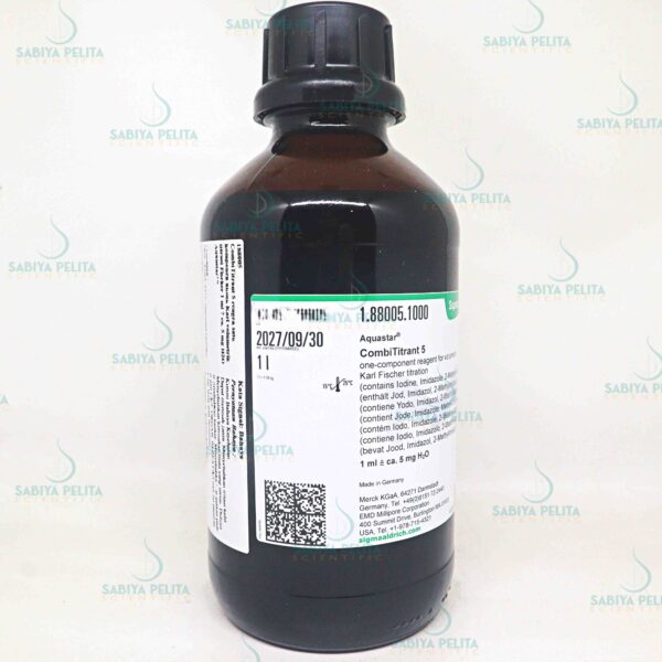 CombiTitrant 5 for volumetric Karl Fischer titration Aquastar® Merck 1.88005.1000