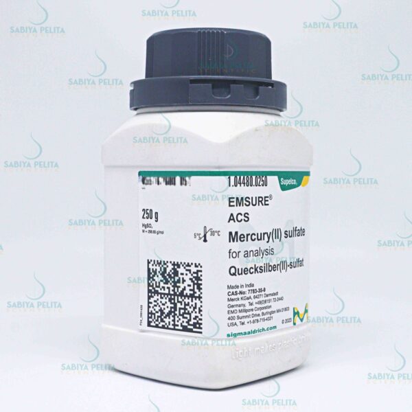 Mercury(II) sulfate for analysis EMSURE® Merck 1.04480.0250