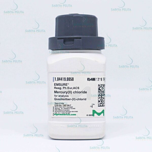 Mercury(II) chloride for analysis EMSURE® Merck 1.04419.0050