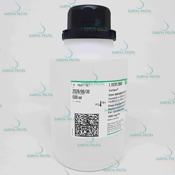 Iron standard solution traceable to SRM from NIST Certipur® Merck 1.19781.0500